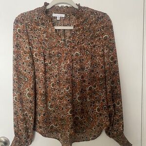 Maison d'Amelie Paris floral print blouse Size M